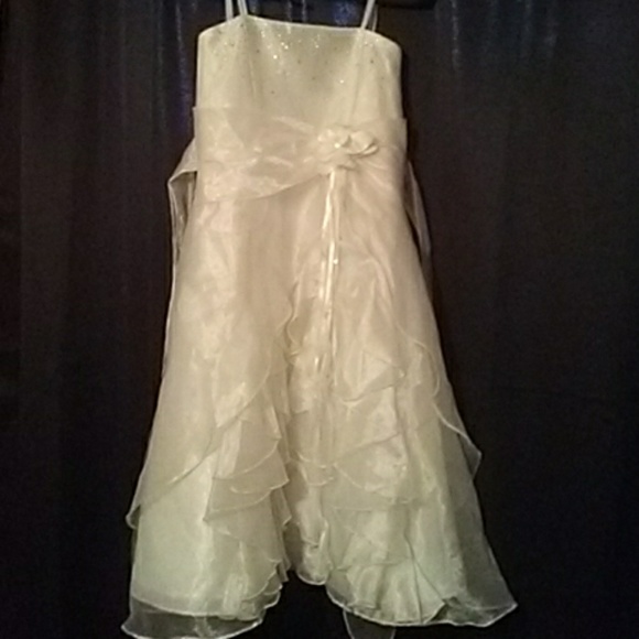 White Dress Girls Size 7